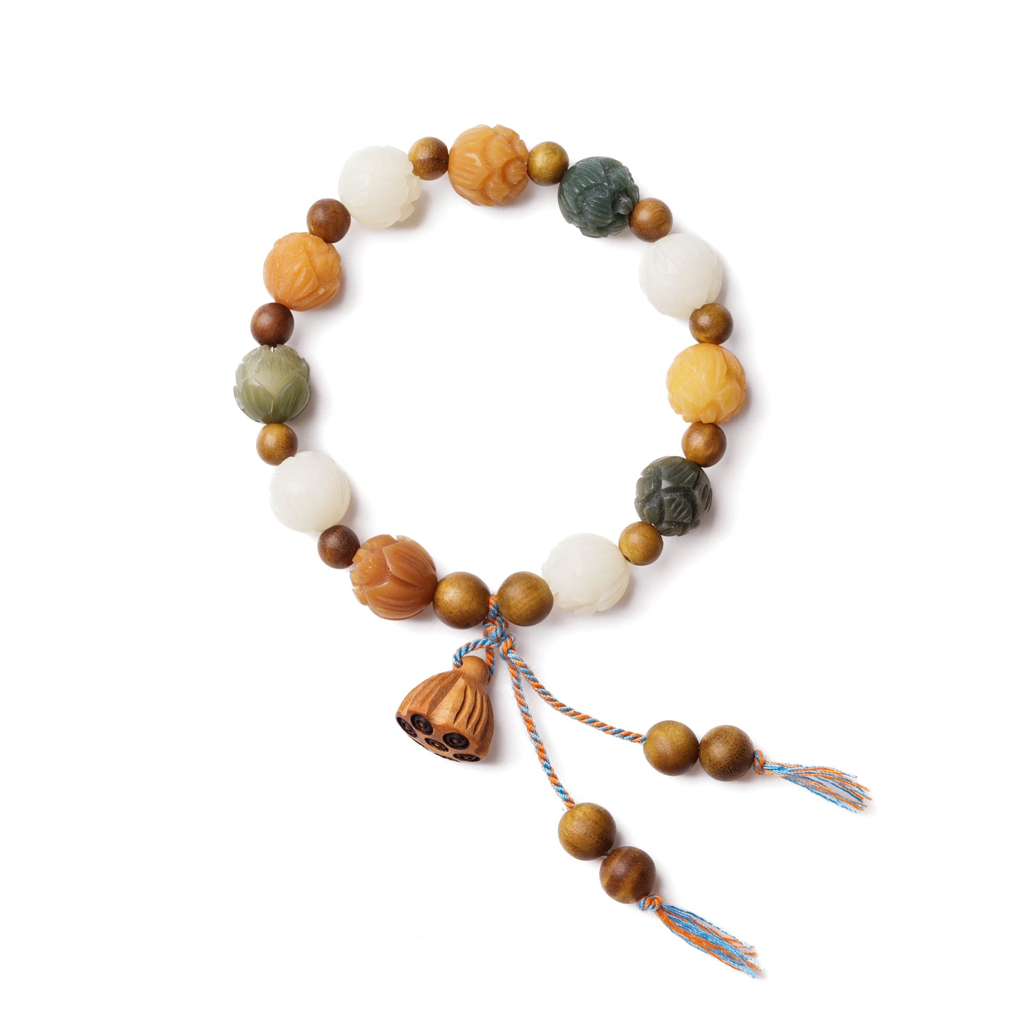 Spiritual Enlightenment - Bodhi Mani Lotus Bracelet