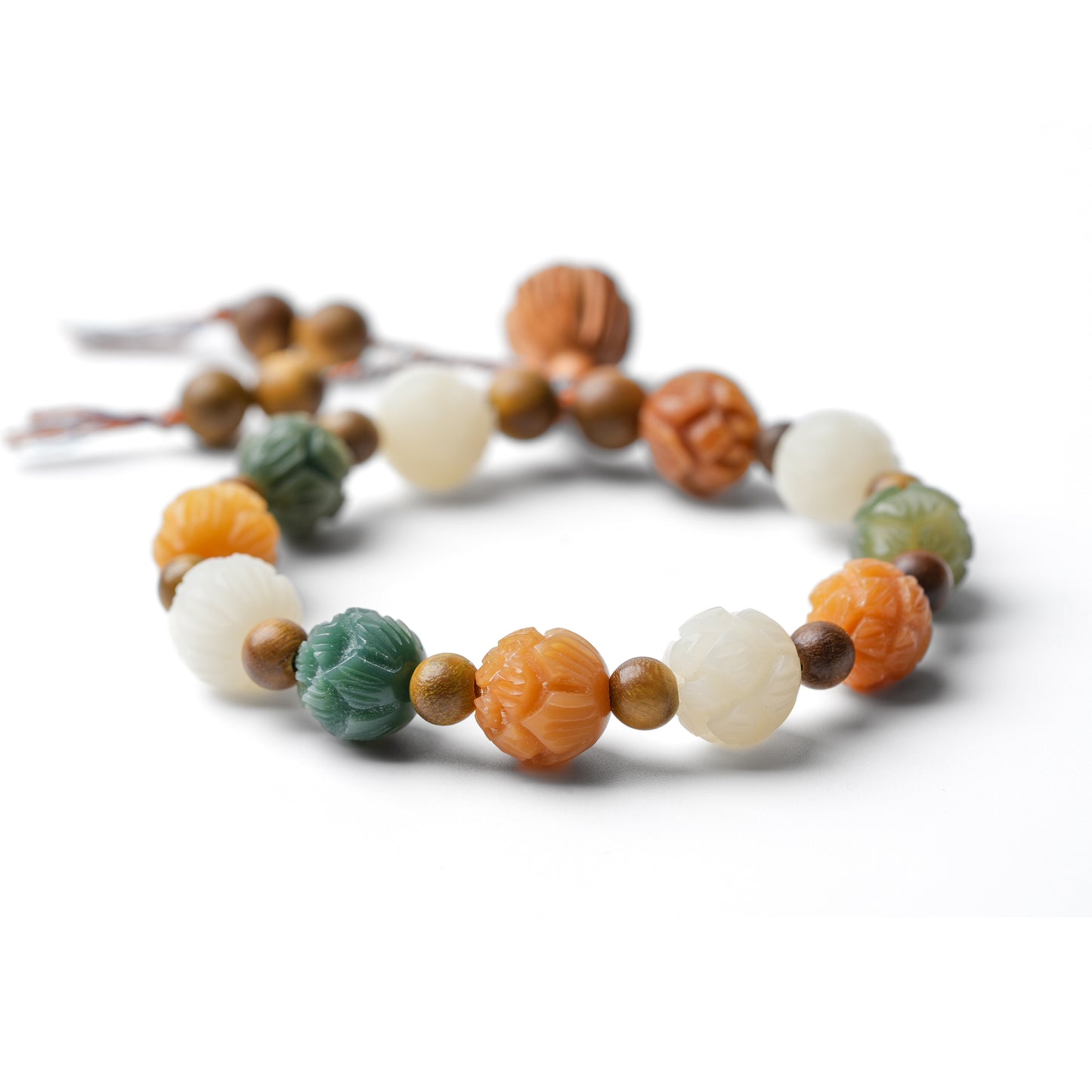 Spiritual Enlightenment - Bodhi Mani Lotus Bracelet